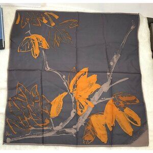 Vintage Vera Neumann Floral Scarf - Made In Japan 21” Square 1970’s Designer Art
